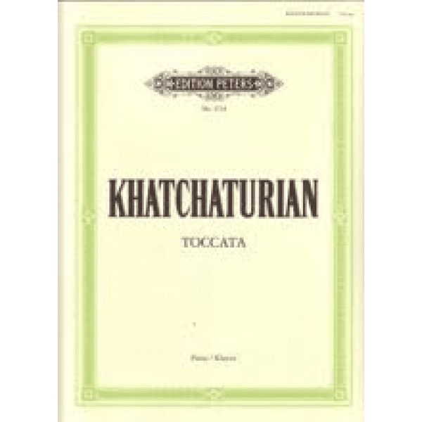 Khatchaturian - Toccata for Piano two hands.