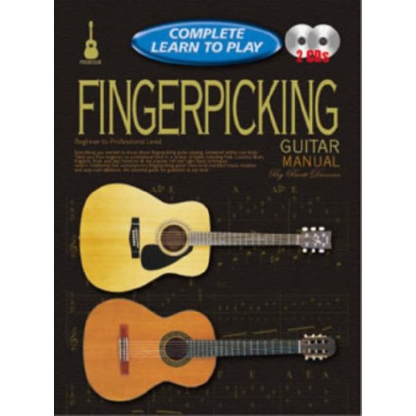 Complete Learn To Play Fingerpicking Guitar Manual (Progressive)