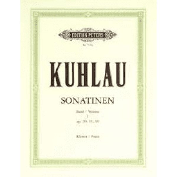 Kuhlau Sonatinen Vol. 1 Op. 20, 55, 59 - Piano.