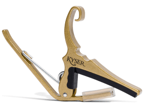 Kyser Quick-Change Acoustic Capo - 6 String - Gold