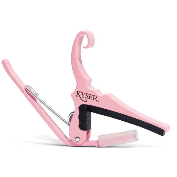 Kyser Quick-Change Acoustic Capo - 6 String - Black Chrome