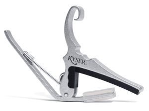 Kyser Quick-Change Acoustic Capo - 6 String - Silver