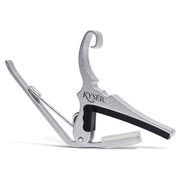 Kyser Quick-Change Acoustic Capo - 6 String - Silver