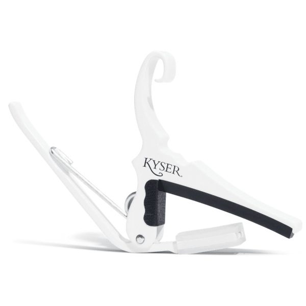 Kyser Quick-Change Acoustic Capo - 6 String - Black Chrome