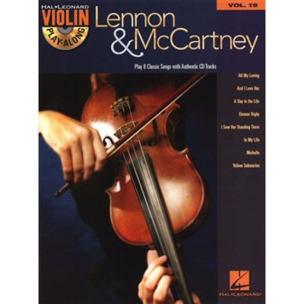 Violin Play-Along Volume 19: Lennon & McCartney (Vocal & Violin) - CD Included