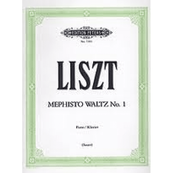 Liszt - Mephisto Waltz No. 1 for Piano.