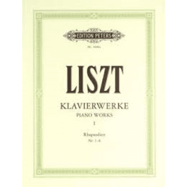 Liszt - Piano Works Vol. 1 Rhapsodien Nr. 1-8.