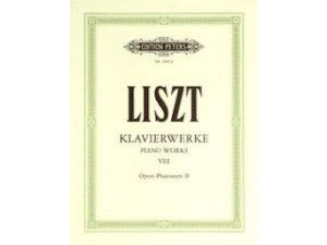 Liszt Piano Works Vol. 8 Opern-Phantasien 2 / Operas-Fasntasies 2.