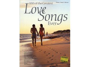 100 of the Greatest Love Songs Ever for Pianbo, Vocal and Guitar (PVG).