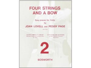 Four Strings and a Bow: Easy Pieces for Cello 2 - Joan Lovell & Peggy Page