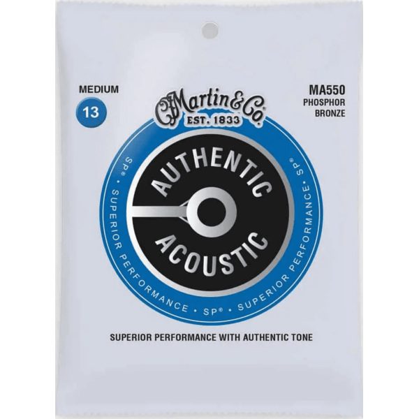 Martin Authentic Acoustic SP Medium .13-.56 - Phosphor Bronze