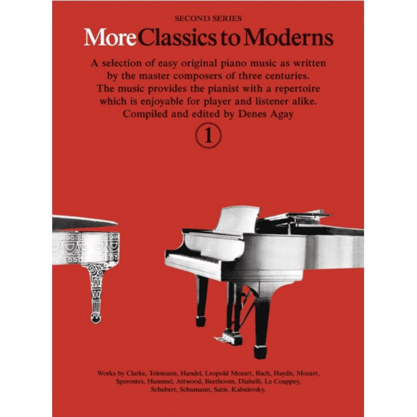 More Classics to Moderns Book 1 for Piano.