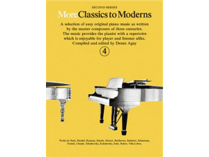 More Classics to Moderns Book 4 for Piano.