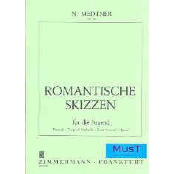 N. Medtner - Romantic Sketches for the Young Op.54 - Piano.