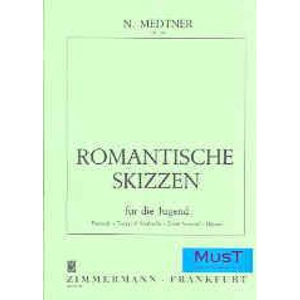 N. Medtner - Romantic Sketches for the Young Op.54 - Piano.