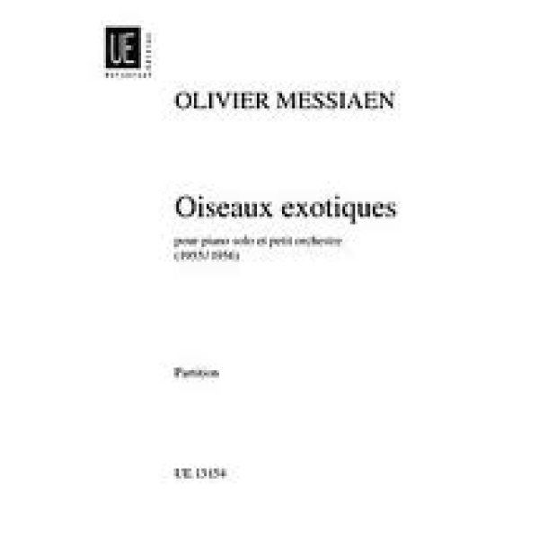 Olivier Messiaen - Oiseaux Exotiques / Exotic Birds for Piano and Small Orchestra.