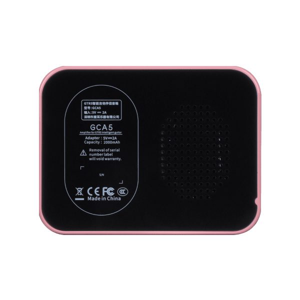 MOOER GCA5 Mini Bluetooth Amplifier - Pink - Image 5