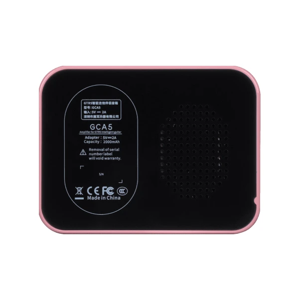 MOOER GCA5 Mini Bluetooth Amplifier - Pink - Image 5