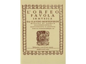 Claudio Monteverdi: L'Orfeo Favola in Musica (Soloists, Chorus & Orchestra) - Denis Stevens