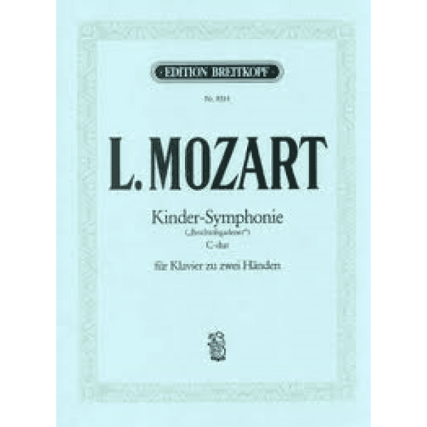L. Mozart - Kinder-Symphonie in C major - Piano.