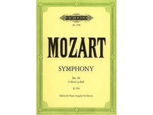 Mozart - Symphony No. 40 in G minor (K 550) for Piano.