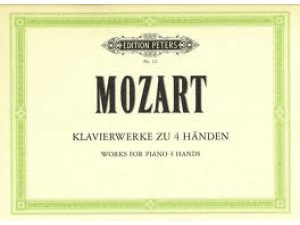 Mozart - Works for Piano Four Hands.