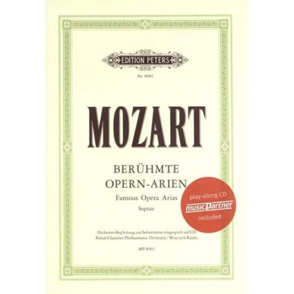 Mozart: Beruhmte Opern-Arien / Famous Opera Arias - Soprano (CD Included)