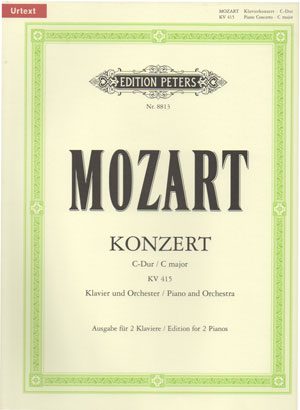Mozart - Concerto in C major KV 415 for Piano and Orchestra.