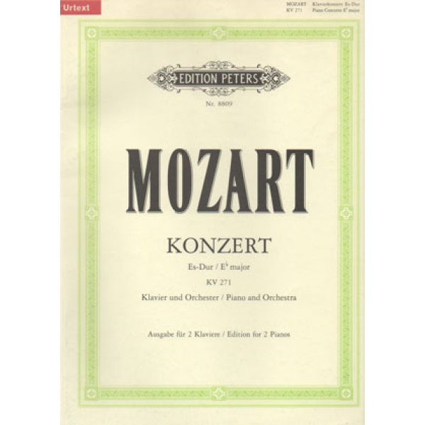 Mozart - Concerto in E-flat major KV 271 for Piano and Orchestra.