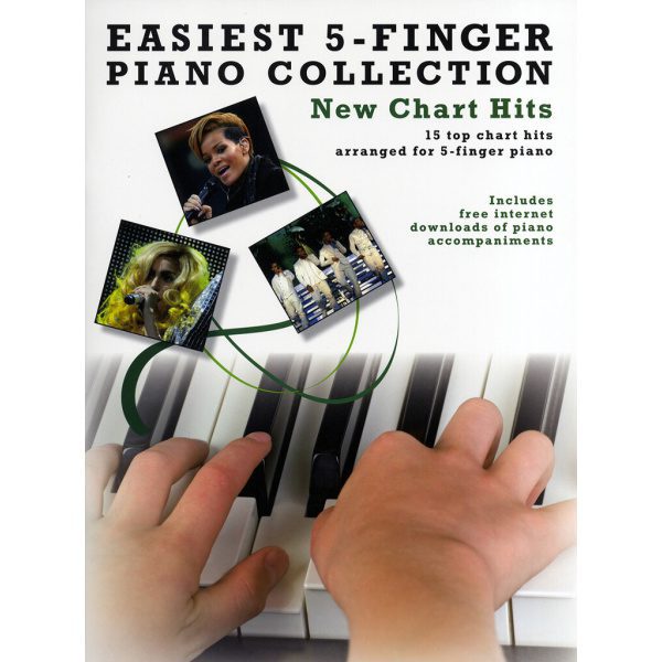 Easiest 5-Finger Piano Collection - New Chart Hits.