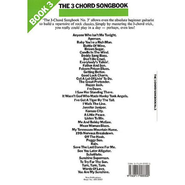 The 3 Chord Songbook - Book 3 - Image 2