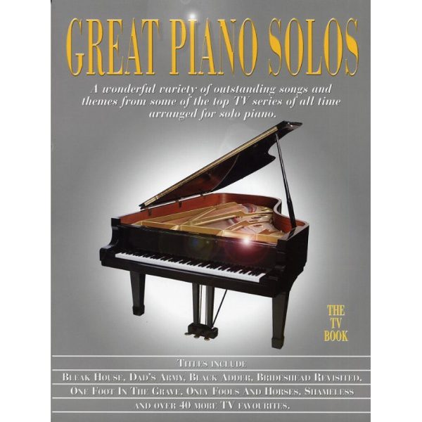 Great Piano Solos - The TV Book.