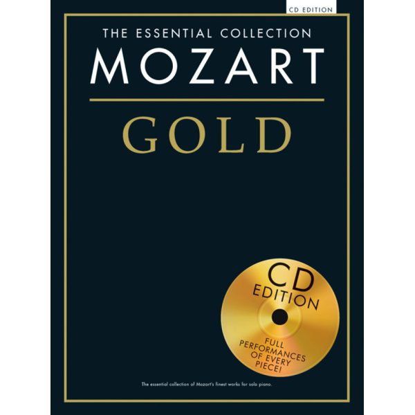 The Essential Collection Mozart Gold, CD Edition for Solo Piano.