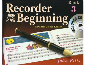 Recorder from the Beginning Book 3 - Book & CD - John Pitts