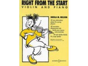 Right from the Start: Violin & Piano - Sheila M. Nelson