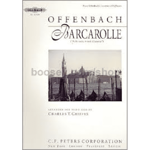 Offenbach - Barcarolle (Belle nuit, ô nuit d'amour) for Piano Solo.