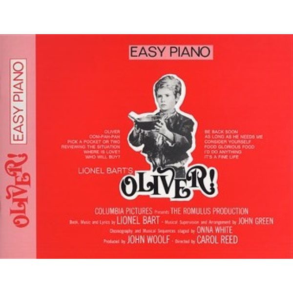 Oliver! Easy Piano - Lionel Bart