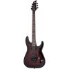 Schecter Omen Elite 6 FR - Black Cherry Burst - Image 8
