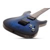Schecter Omen Elite 6 - See Through Blue Burst - Image 2
