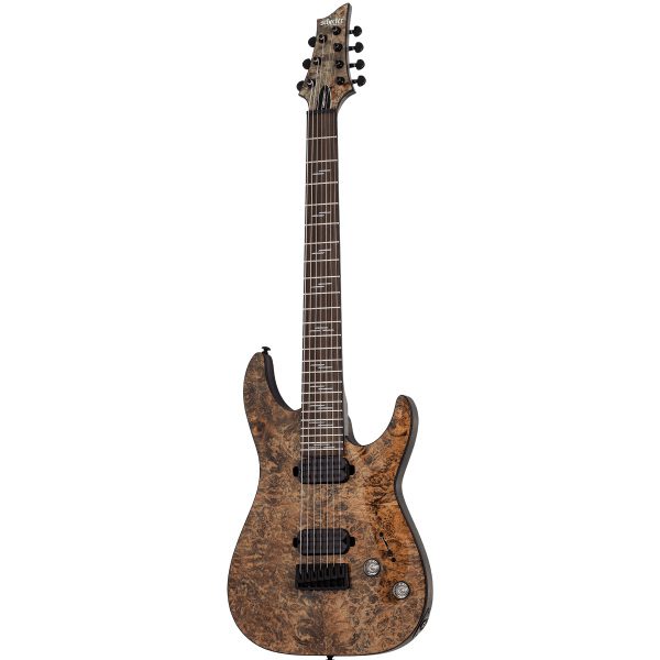 Schecter Omen Elite 7 - Charcoal - Image 2