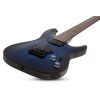 Schecter Omen Elite 7 - See-Thru Blue Burst - Image 3