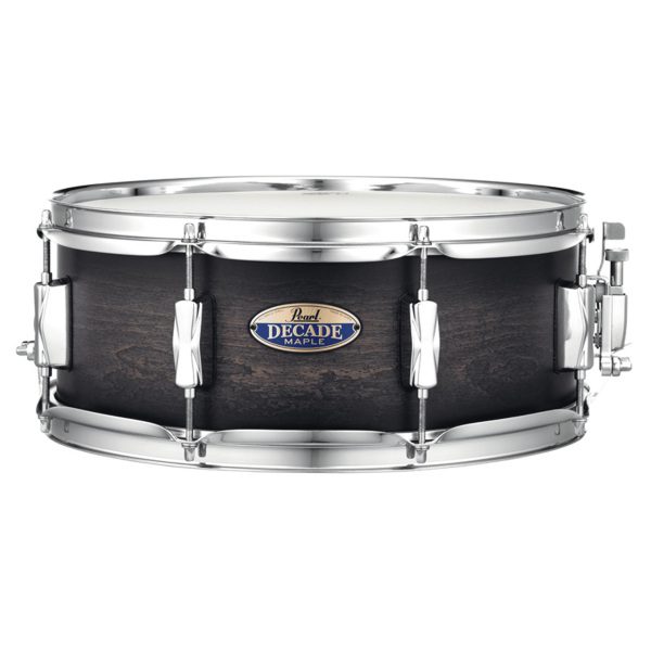 Pearl Decade Maple 14 x 5.5 Snare Drum - Satin Black Burst - Image 2