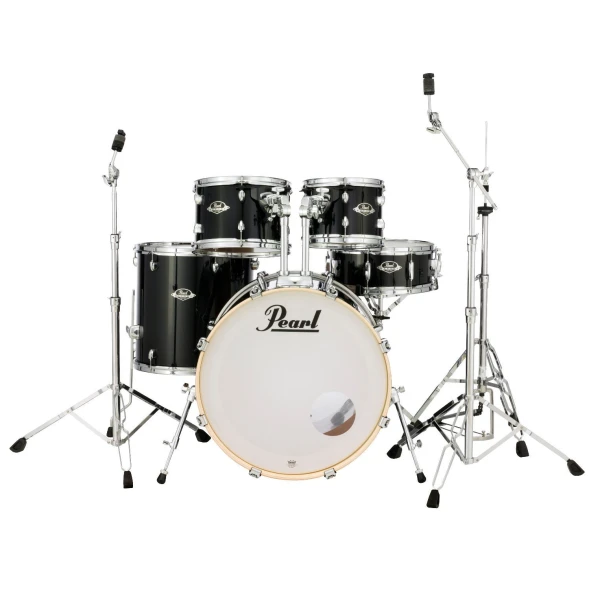 Pearl Export EXX725SBR/C31 Drum Kit w/Sabian SBR Cymbal Set - Black - Image 2