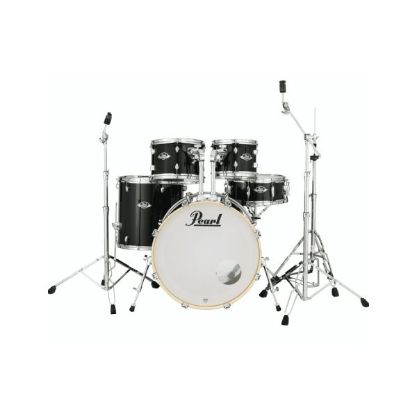 Pearl Export EXX725SBR/C31 Drum Kit w/Sabian SBR Cymbal Set - Black
