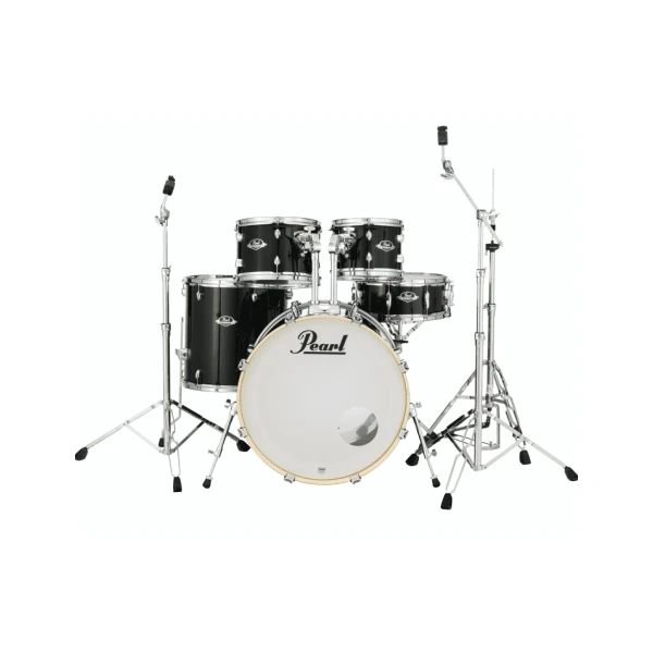 Pearl Export EXX725SBR/C31 Drum Kit w/Sabian SBR Cymbal Set - Black