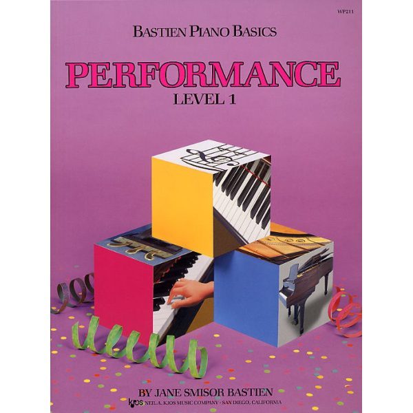 Basthen Piano Basics( For The 7-11 year Old Beginner) Level 1"Performance" WP210"