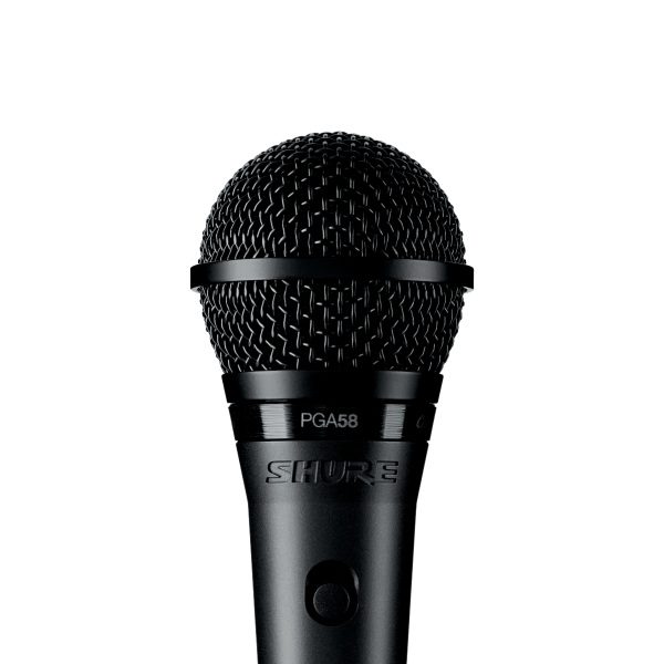 Shure PGA58 Vocal Microphone w/XLR-XLR Cabe