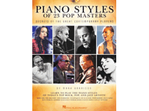 Piano Styles of 23 Pop Masters - Book/CD.