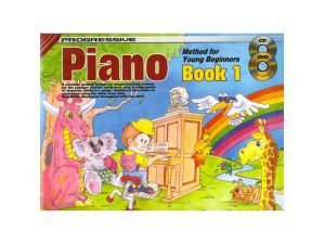 Progressive Piano Method for Young Beginners: Book 1 - Book/CD/DVD.