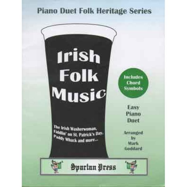 "Irish Folk Music" Piano Duet Folk Heritage Series